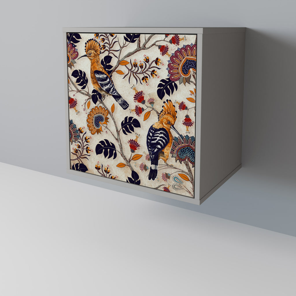 Aparador EMINENT HOOPOE de 1 puerta en acabado gris