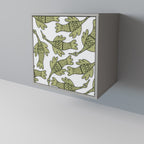 SEEDLING SONGBIRD 1-Door Sideboard in Grey Finish