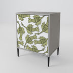SEEDLING SONGBIRD 1-Door Sideboard in Grey Finish