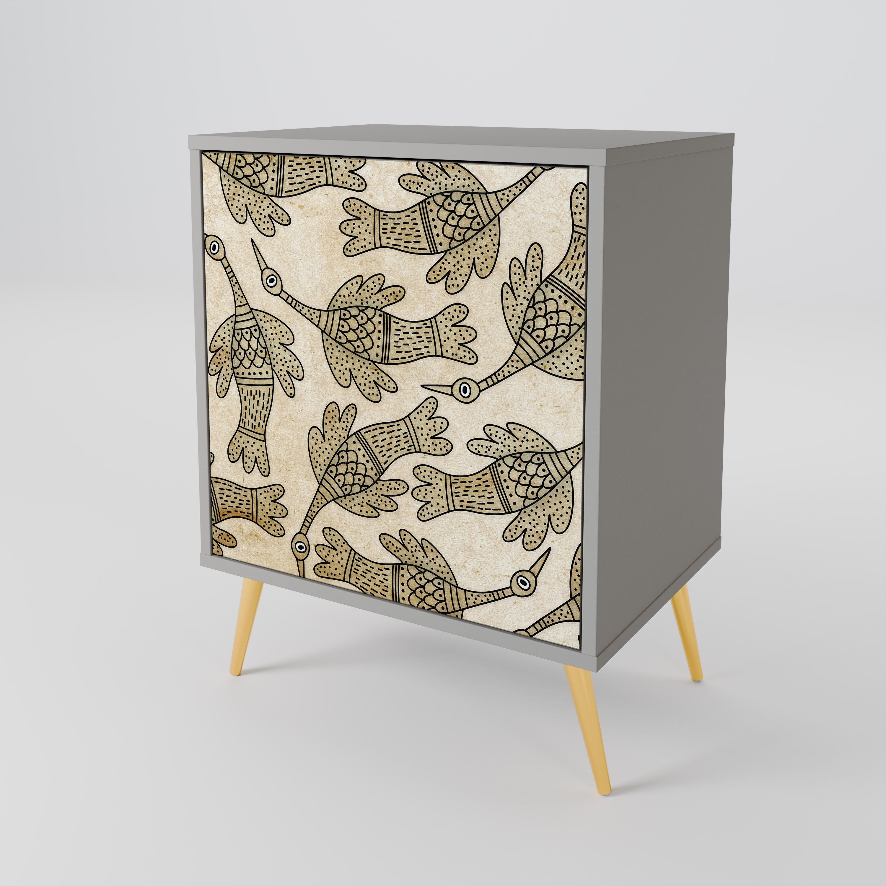 ALMONDINE SONGBIRD Aparador de 1 Puerta