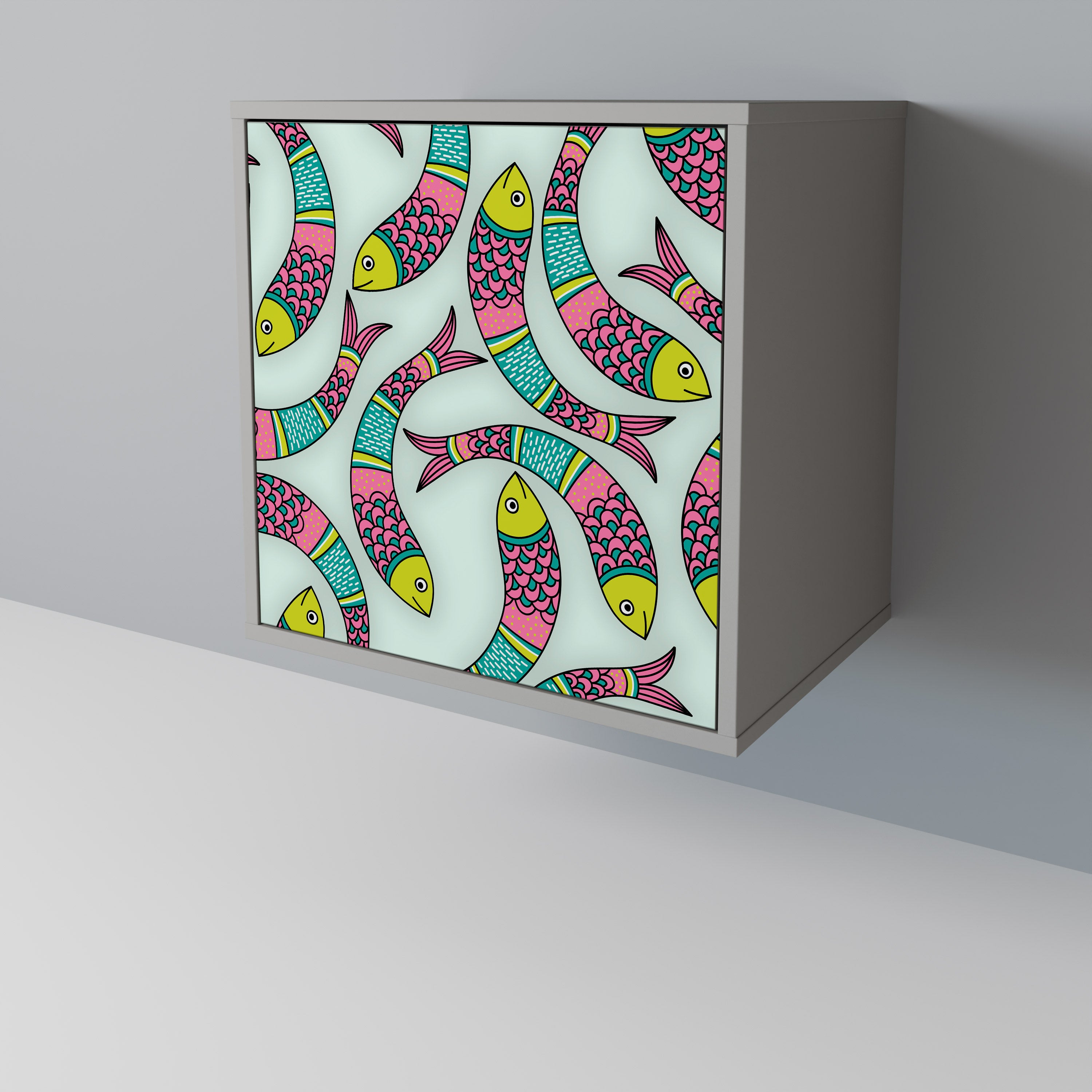 INDIAN FISH Aparador de 1 Puerta