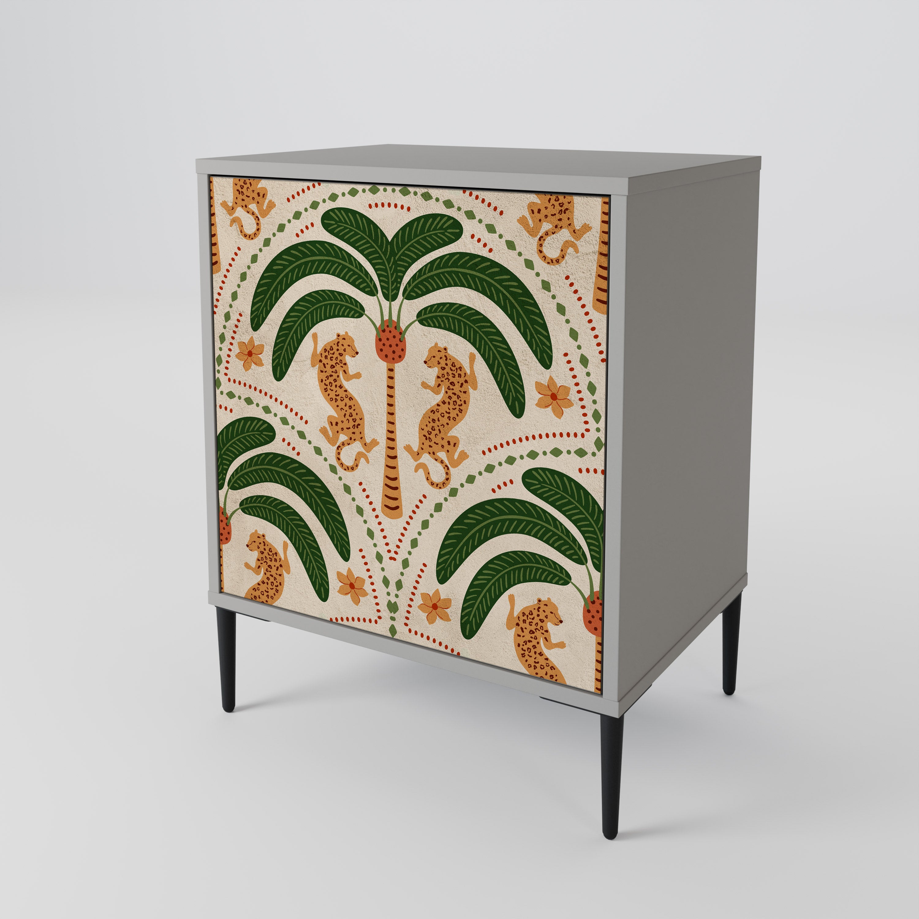 DANCING PREDATORS Aparador de 1 Puerta