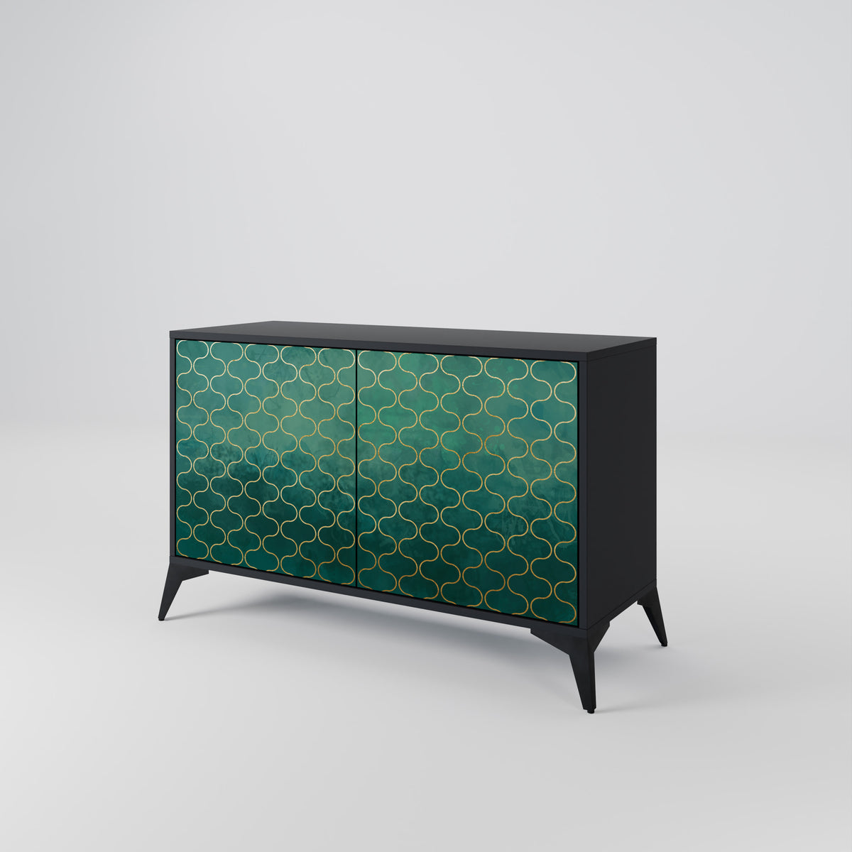 TESSELATED GREENERY Aparador de 2 Puertas