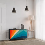 PRISM CONCUSSION 2-Door Sideboard in Black Finish