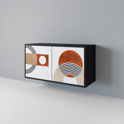 CIRCLE RHYTM Aparador de 2 Puertas