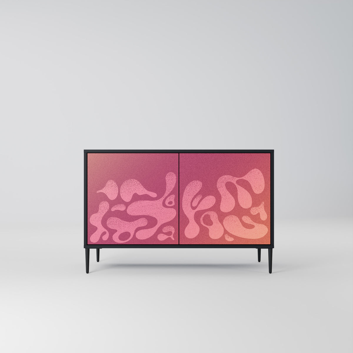 IRREGULAR PINK Aparador de 2 Puertas