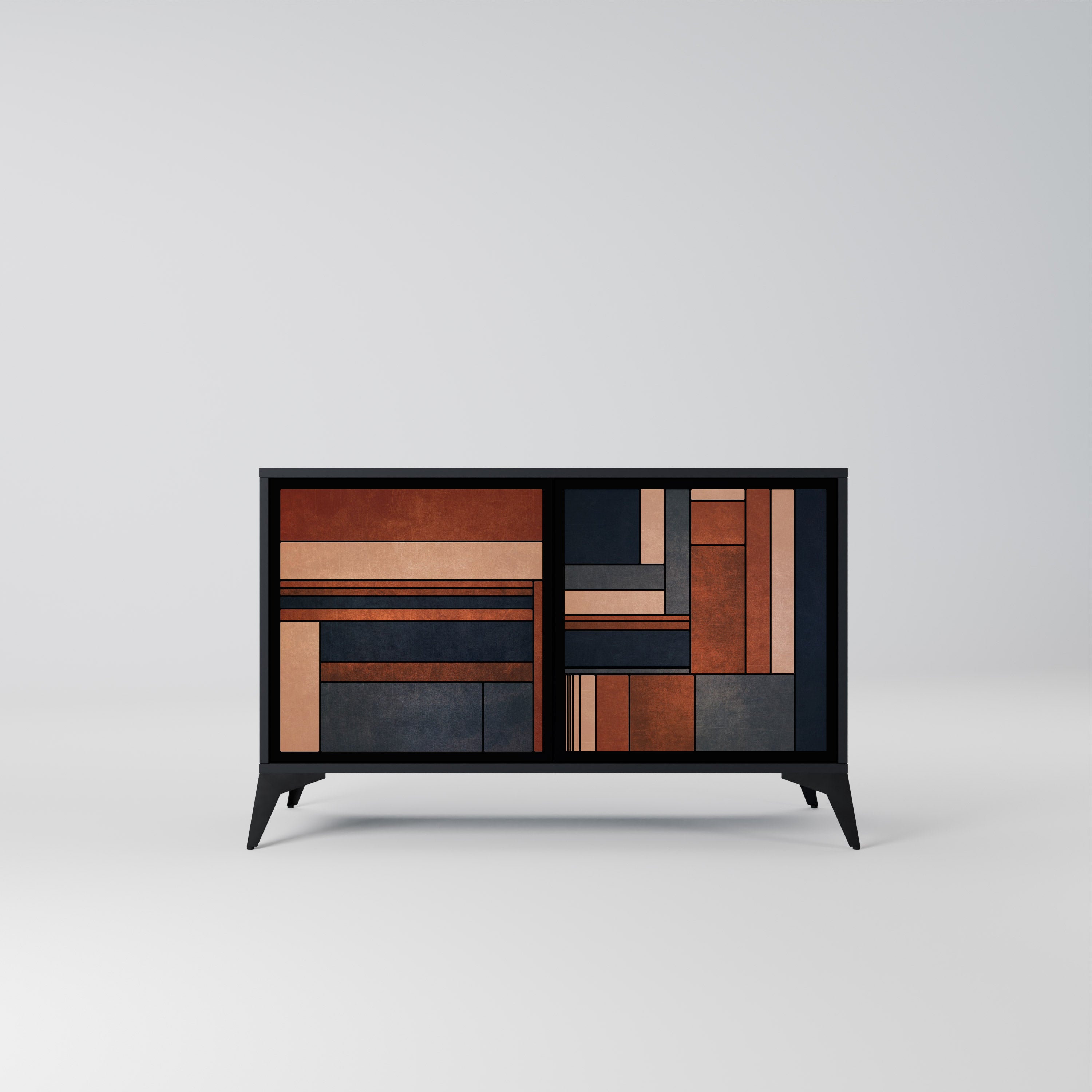 INTREPID FORMATION 2-Door Sideboard in Black Finish