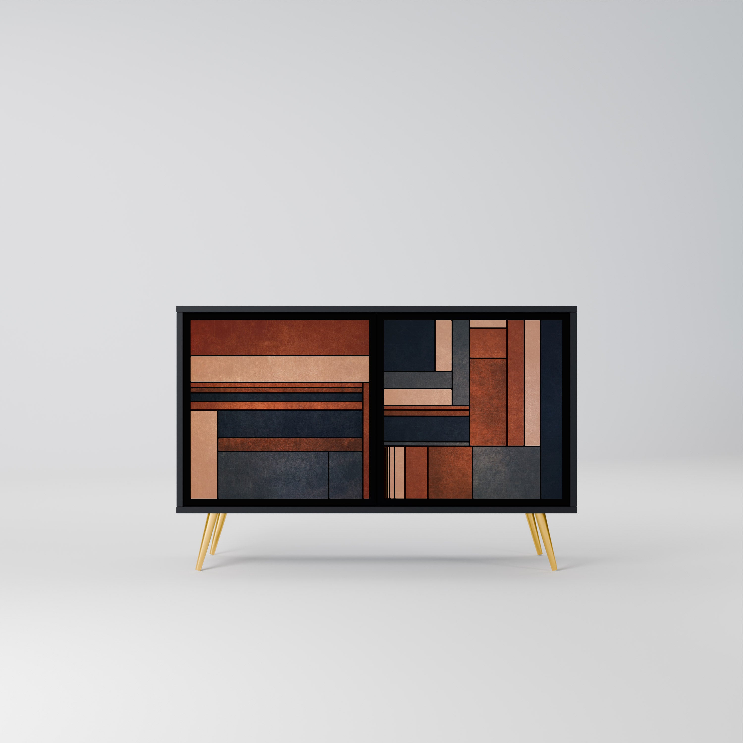 INTREPID FORMATION 2-Door Sideboard in Black Finish