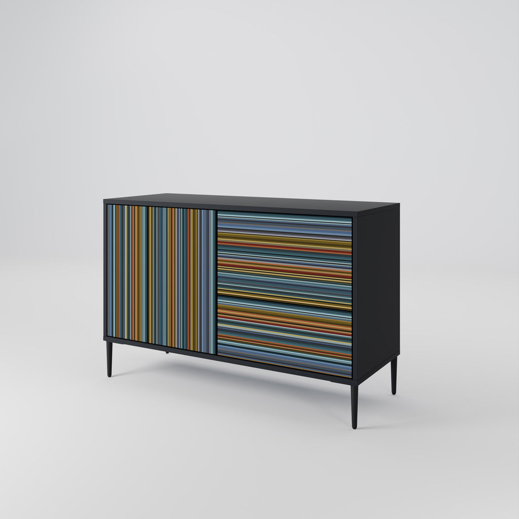 LINEOUT SPECTRUM 2-Door Sideboard in Black Finish