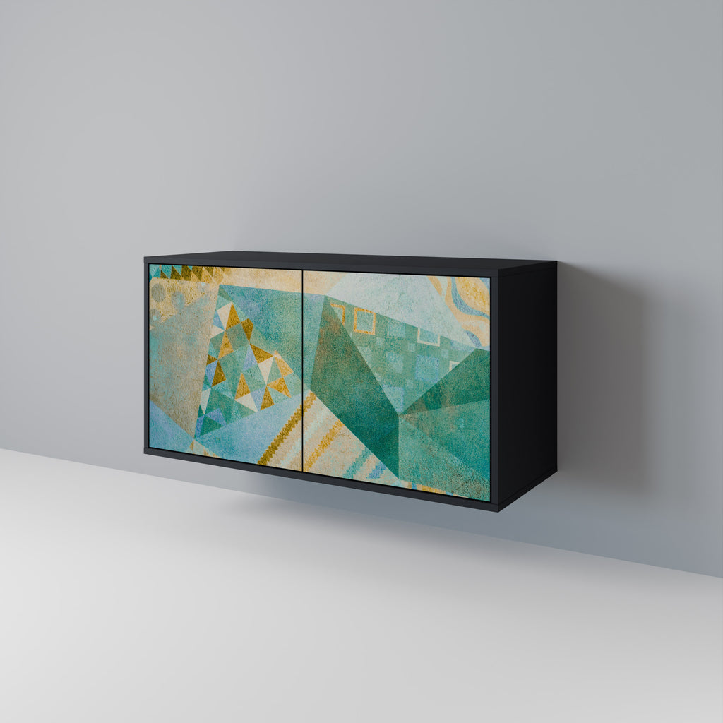 SPECTRUM SPLENDOR 2-Door Sideboard in Black Finish