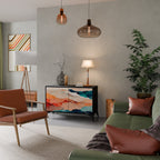 ABSTRACT LANDSCAPE Aparador de 2 Puertas