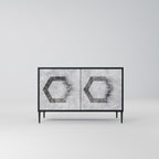HEXAGONAL FIGURES 2-Door Sideboard