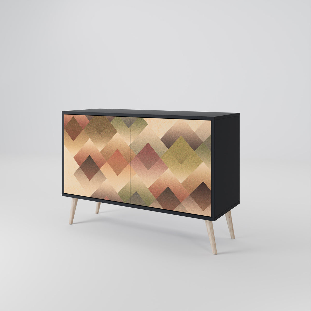 GEOMETRIC FUSION Aparador de 2 Puertas