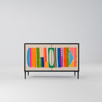 GEOMETRIC SHINE 2-Door Sideboard