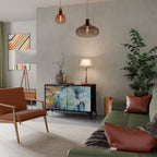 ABSTRACT THOUGHTS Aparador de 2 Puertas