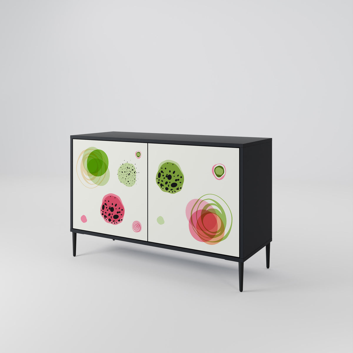 COLORFUL COSMOS Aparador de 2 Puertas