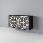 MONOCHROME NEXUS 2-Door Sideboard in Black Finish