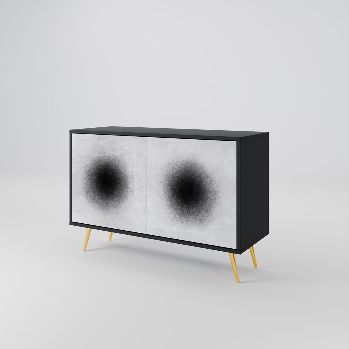 BLACK HOLE Aparador de 2 Puertas
