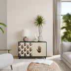 SEE MORE 2-Door Sideboard in Black Finish