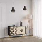 SEE MORE 2-Door Sideboard in Black Finish