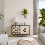 SEE MORE 2-Door Sideboard in Black Finish