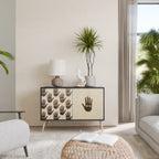 SEE MORE 2-Door Sideboard in Black Finish