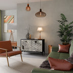 ASHEN ARIA Aparador de 2 Puertas