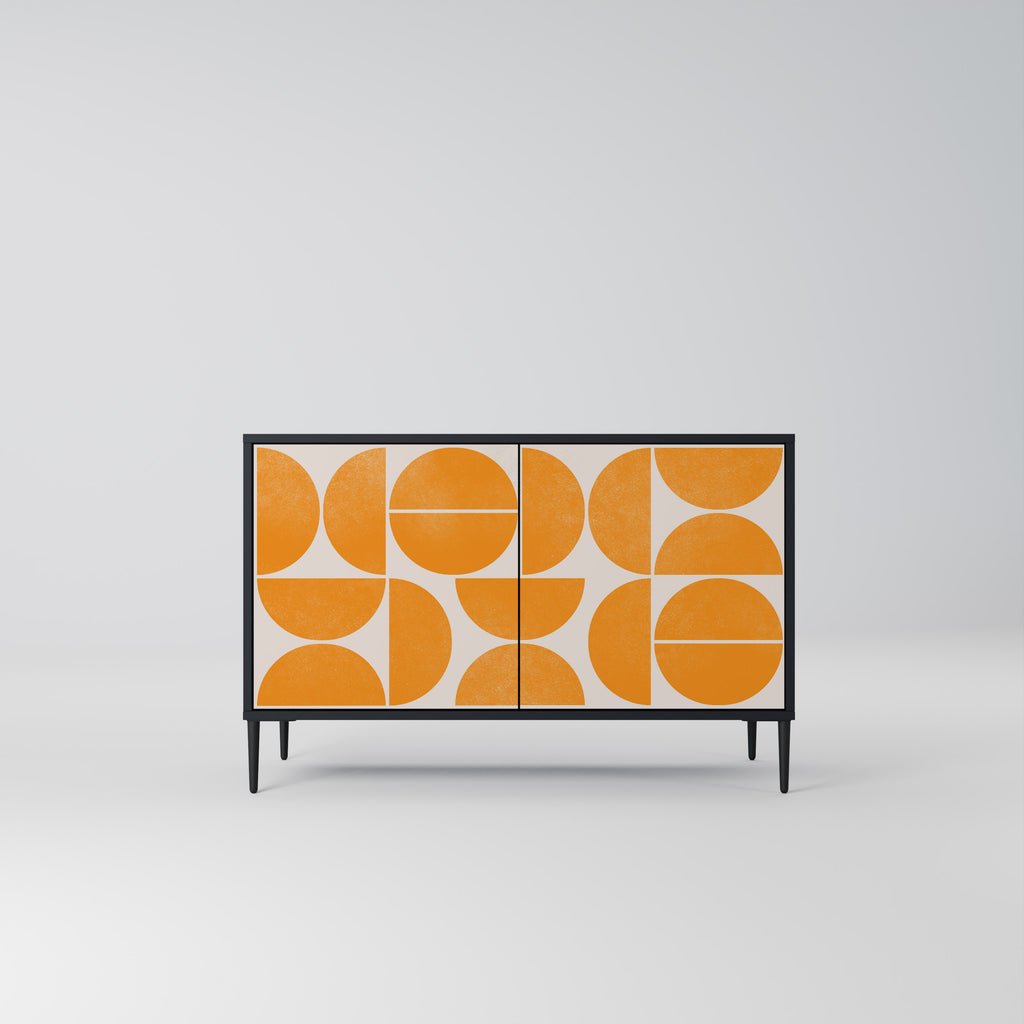 RECURRING DREAMS 2-Door Sideboard in Black Finish