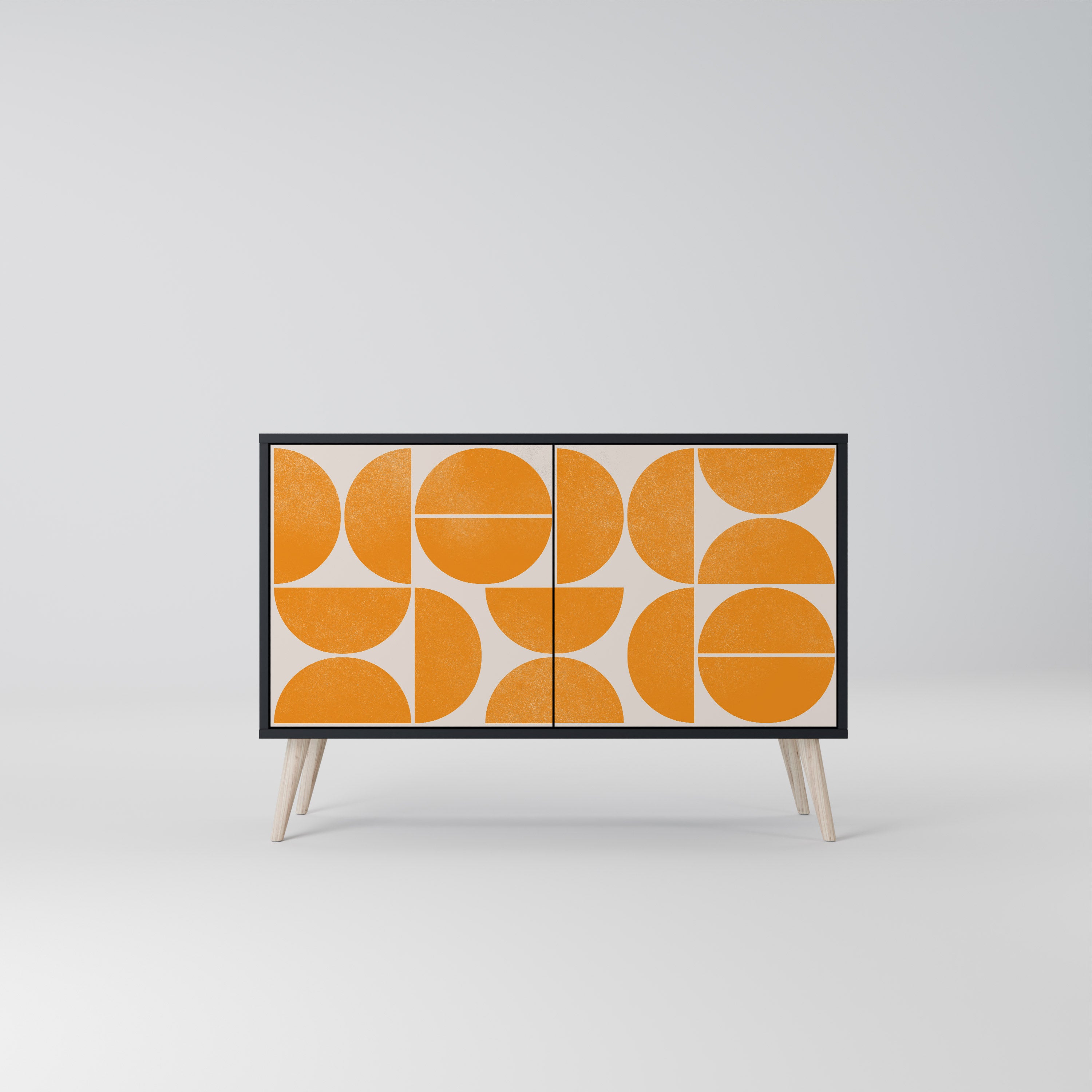 RECURRING DREAMS 2-Door Sideboard in Black Finish