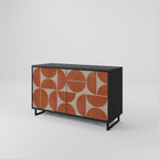REPETITION COMPULSION 2-Door Sideboard in Black Finish
