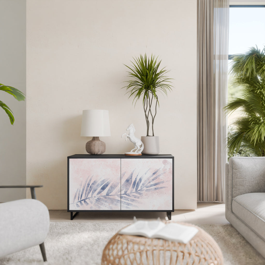 TIMELESS FLOAT 2-Door Sideboard in Black Finish