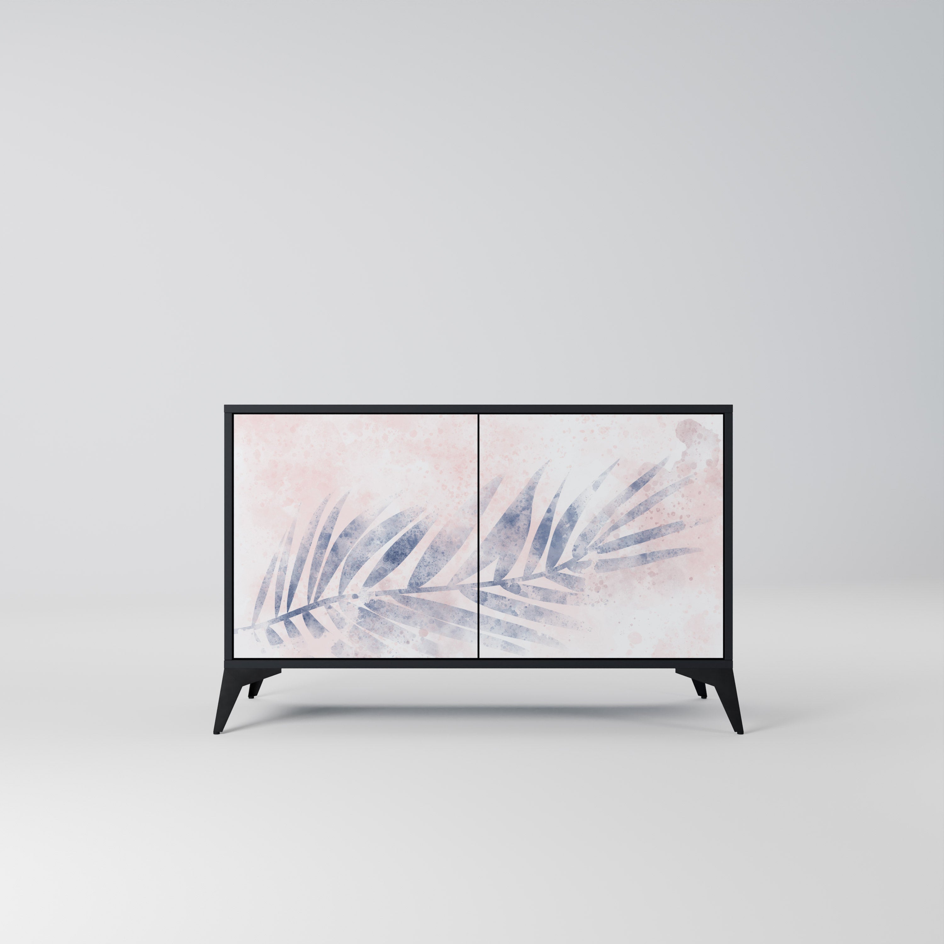 TIMELESS FLOAT 2-Door Sideboard in Black Finish