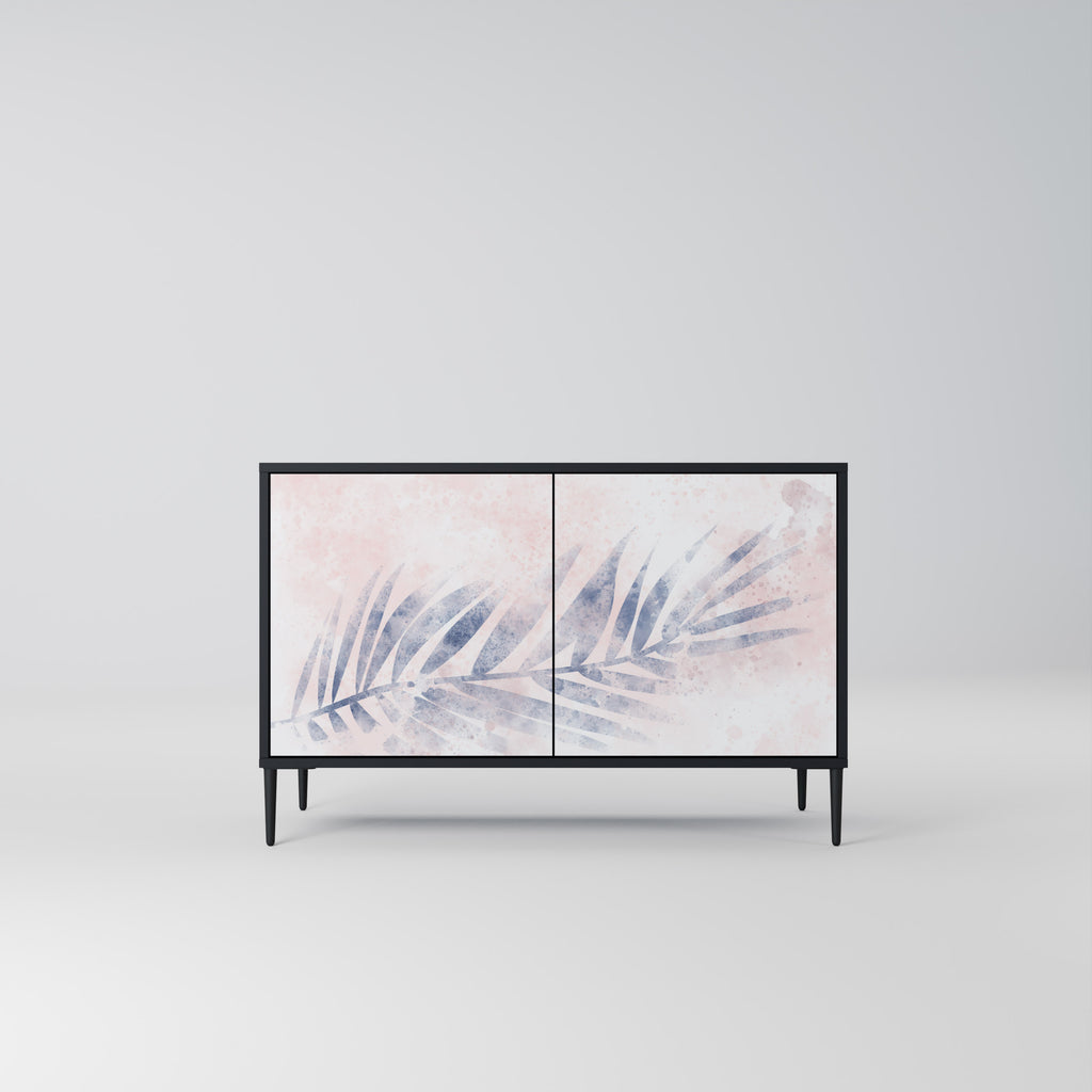 TIMELESS FLOAT 2-Door Sideboard in Black Finish