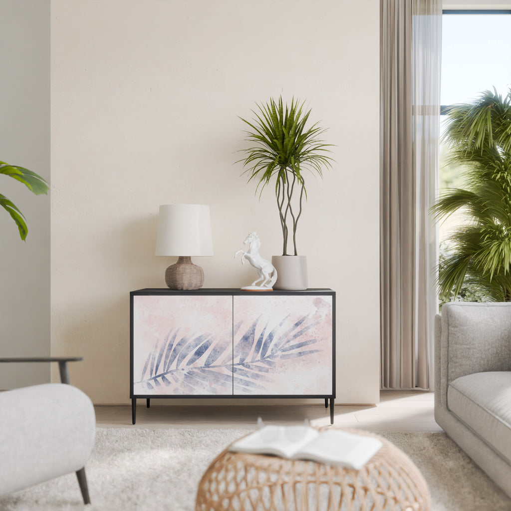 TIMELESS FLOAT 2-Door Sideboard in Black Finish