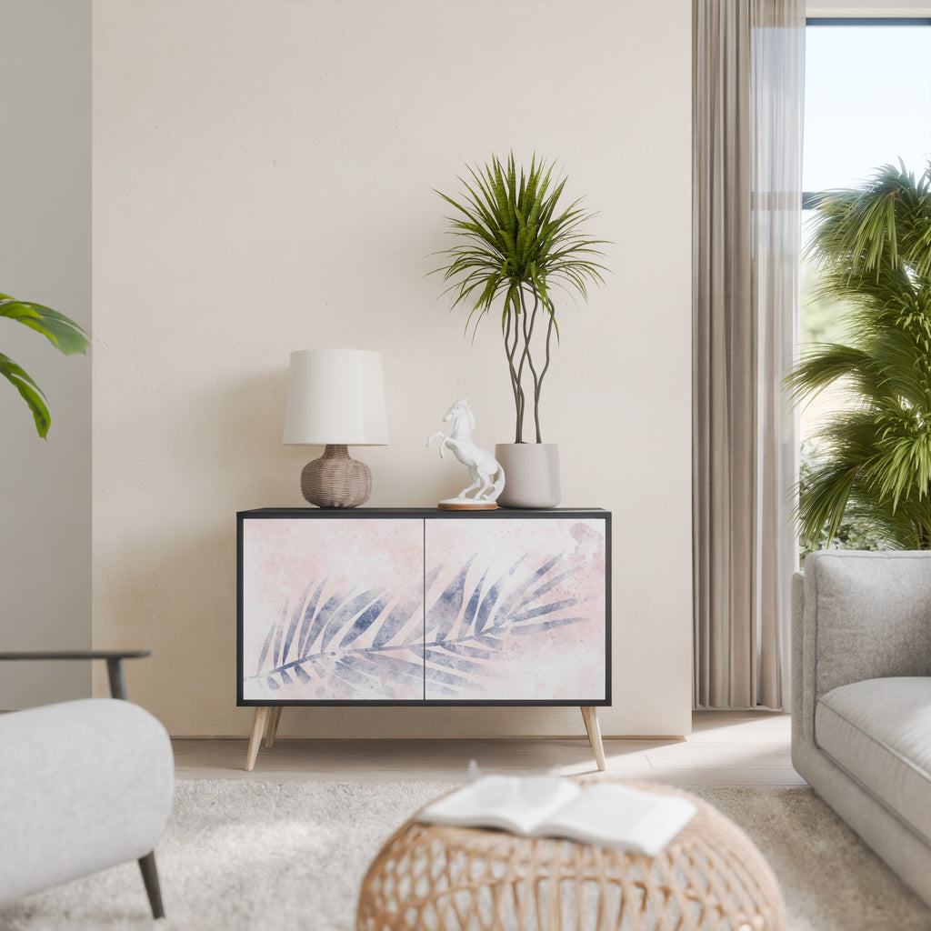 TIMELESS FLOAT 2-Door Sideboard in Black Finish