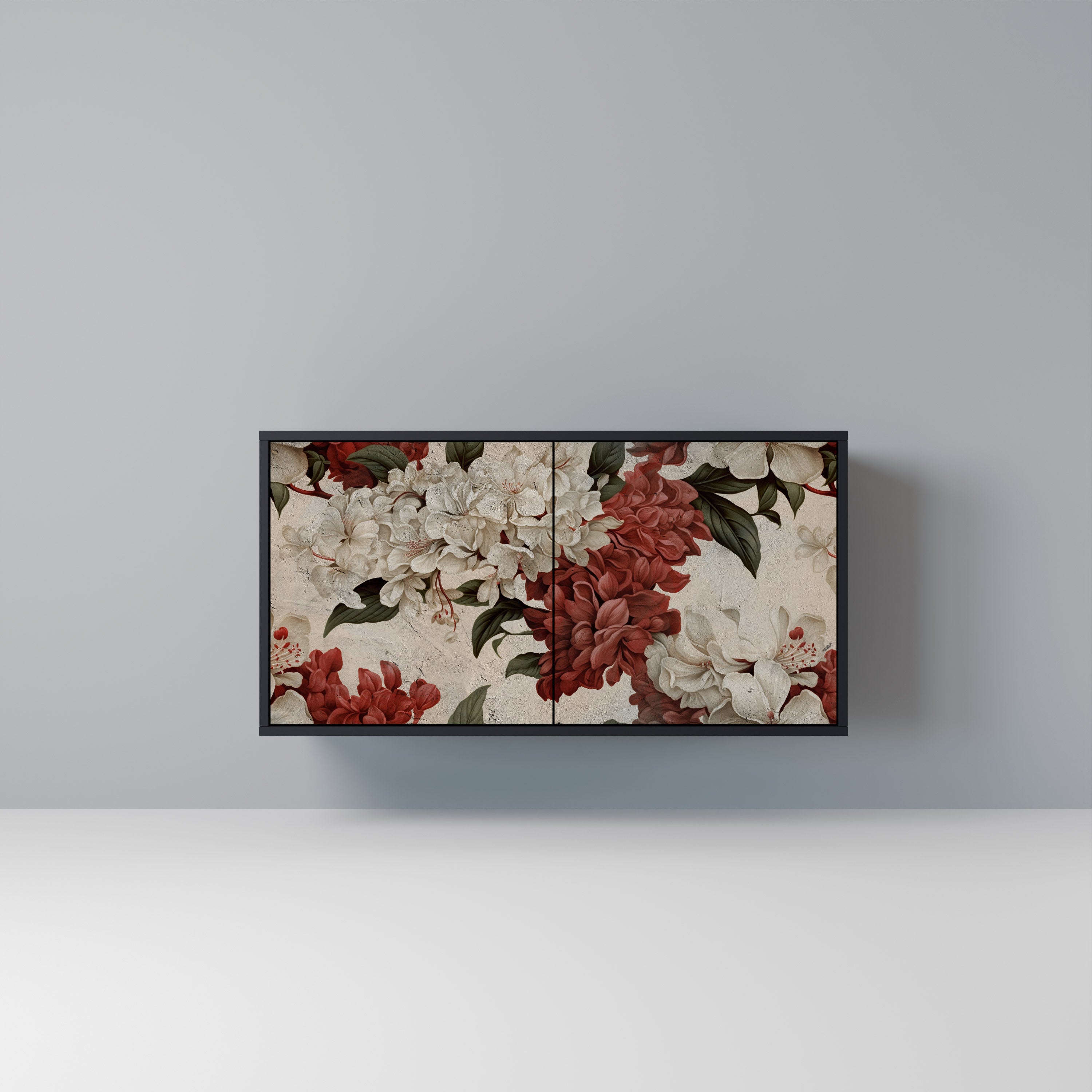 EPHEMERAL DAYS 2-Door Sideboard in Black Finish