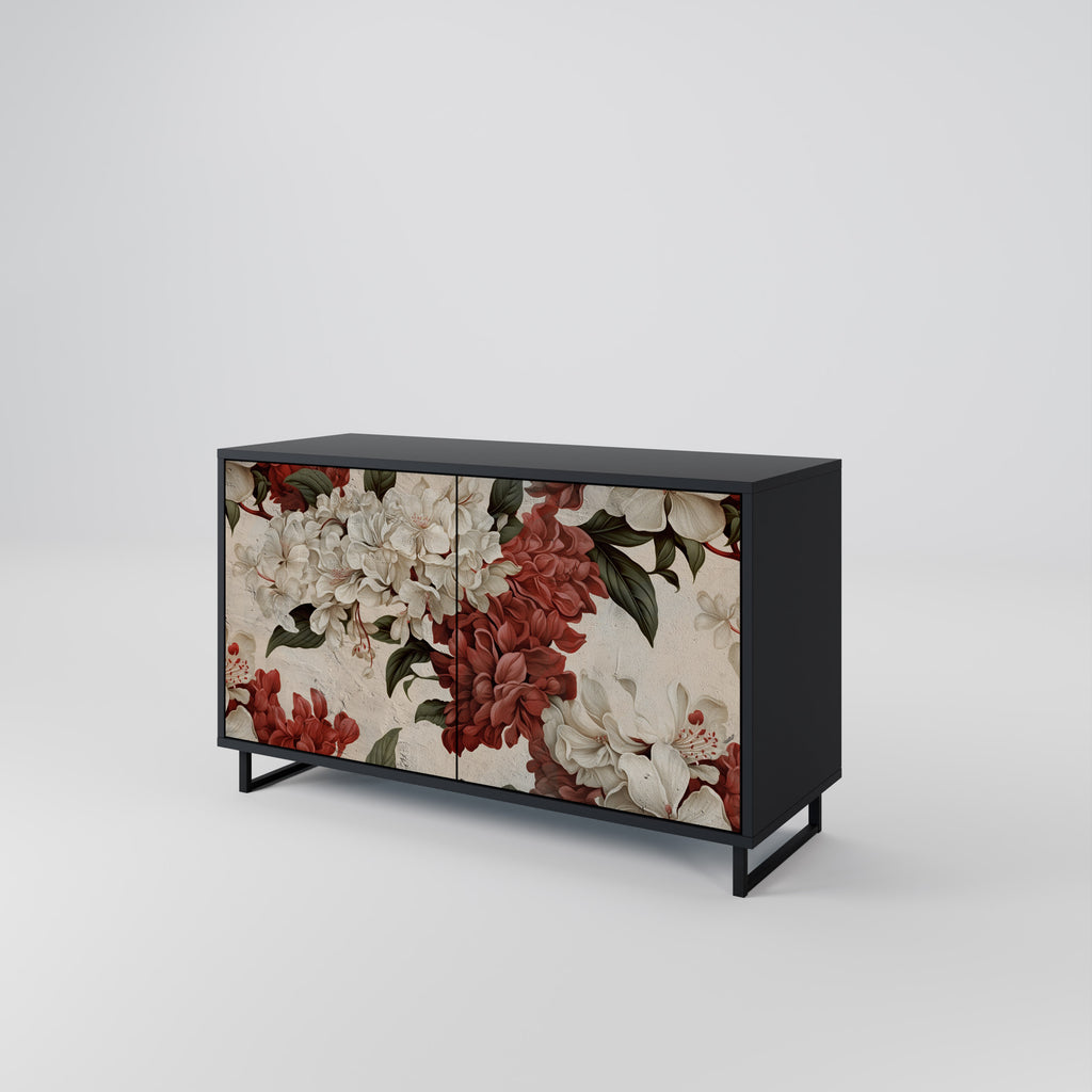 EPHEMERAL DAYS 2-Door Sideboard in Black Finish