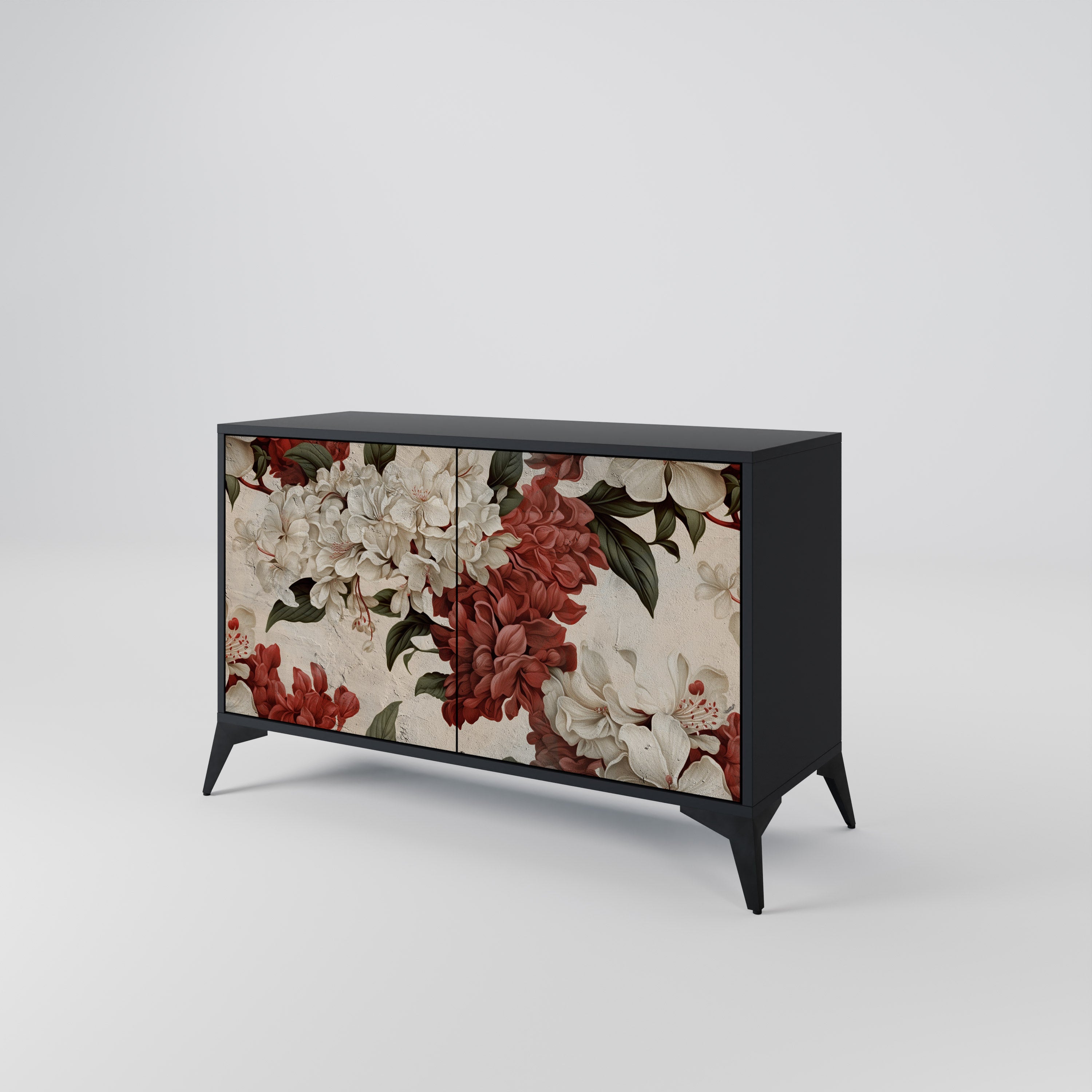 EPHEMERAL DAYS 2-Door Sideboard in Black Finish