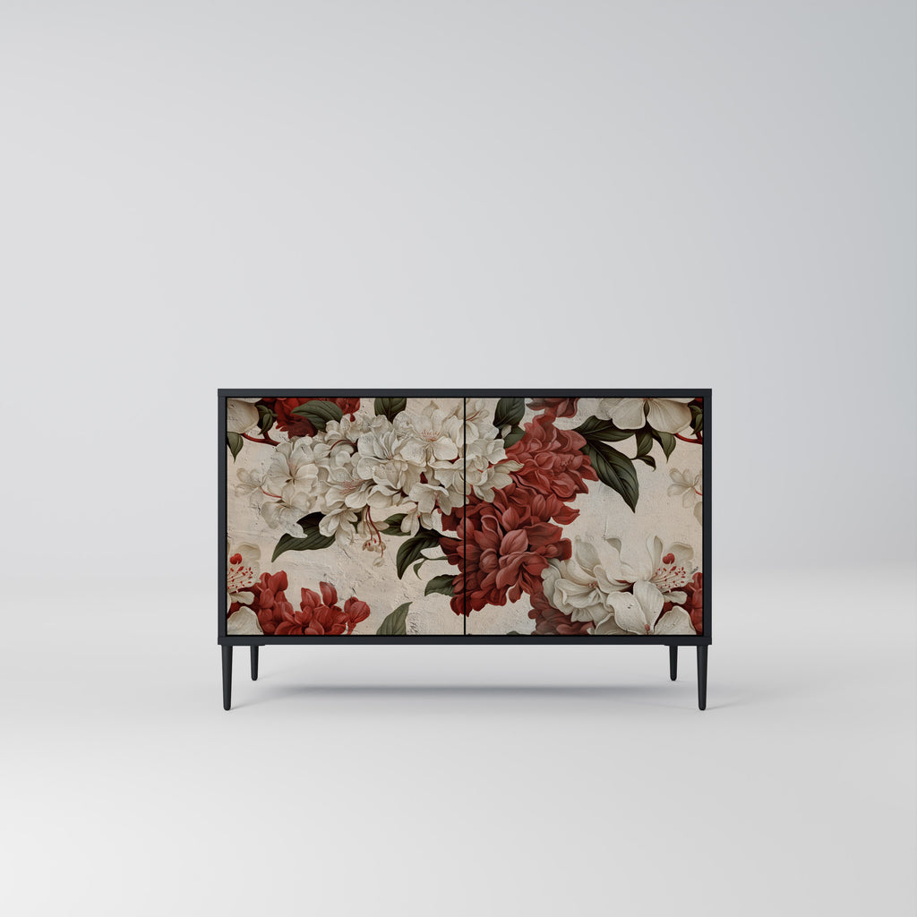 EPHEMERAL DAYS 2-Door Sideboard in Black Finish