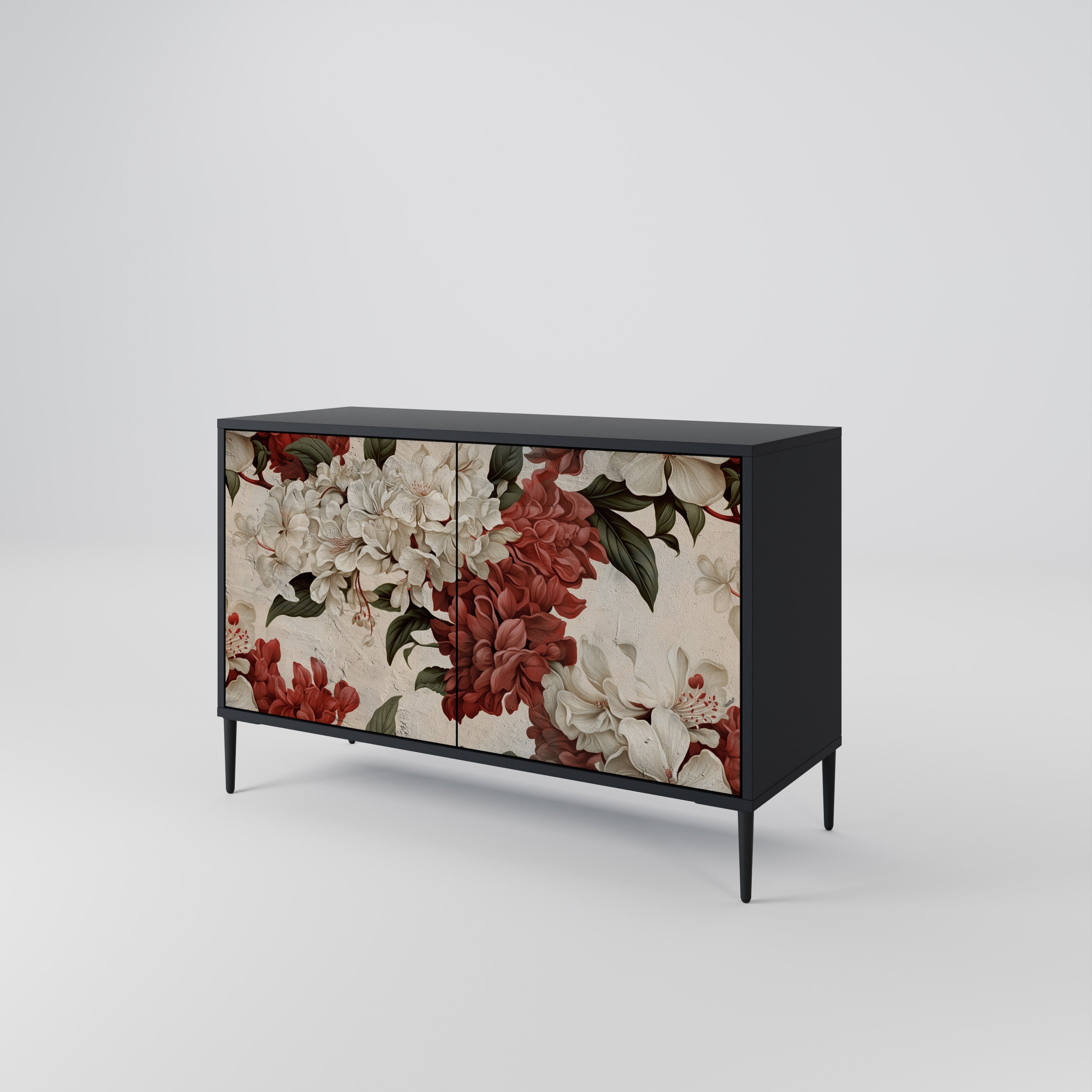 EPHEMERAL DAYS 2-Door Sideboard in Black Finish