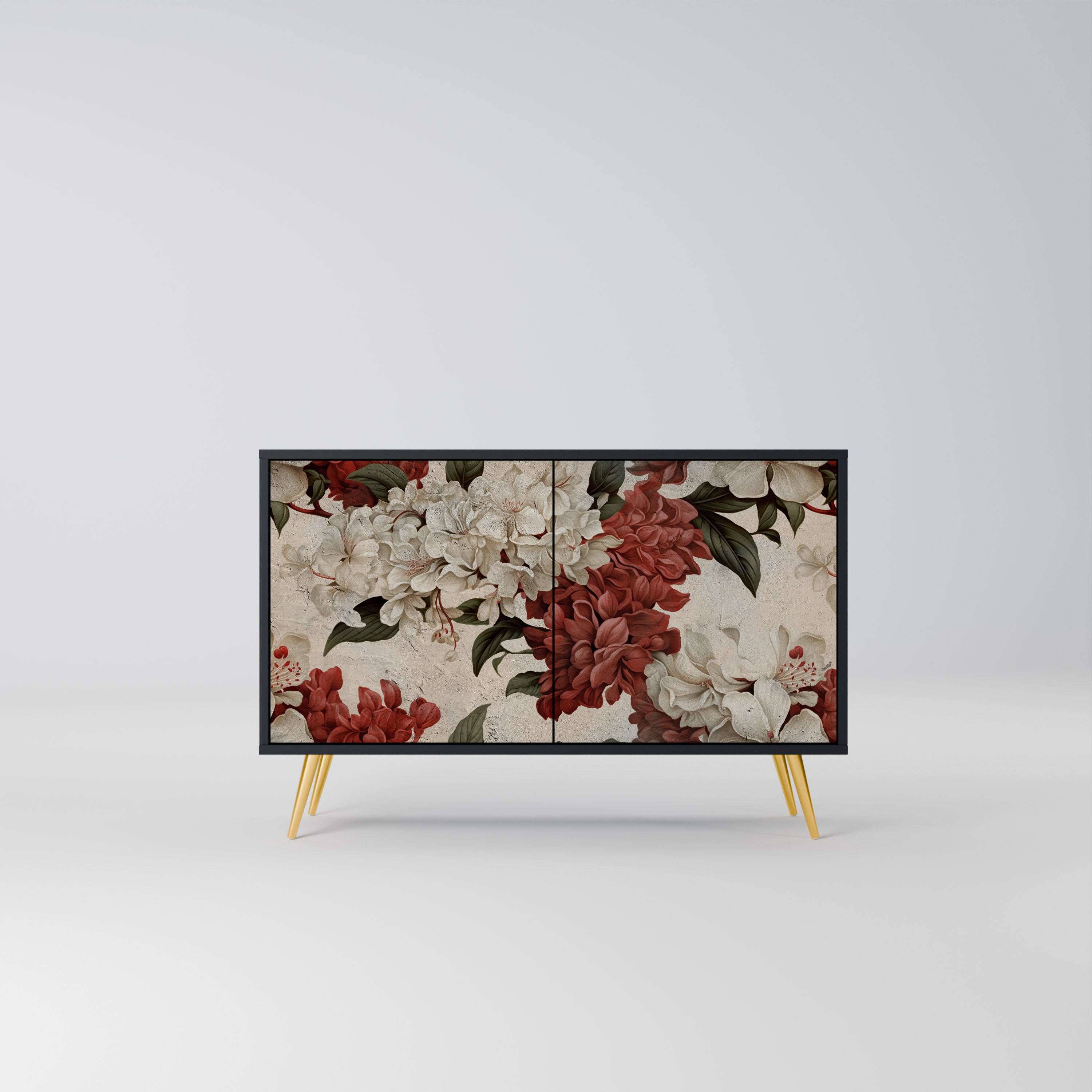 EPHEMERAL DAYS 2-Door Sideboard in Black Finish