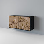 PETAL DISTINGUISH 2-Door Sideboard in Black Finish