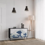 THE GREAT WAVE AT KANAGAWA 2-Door Sideboard
