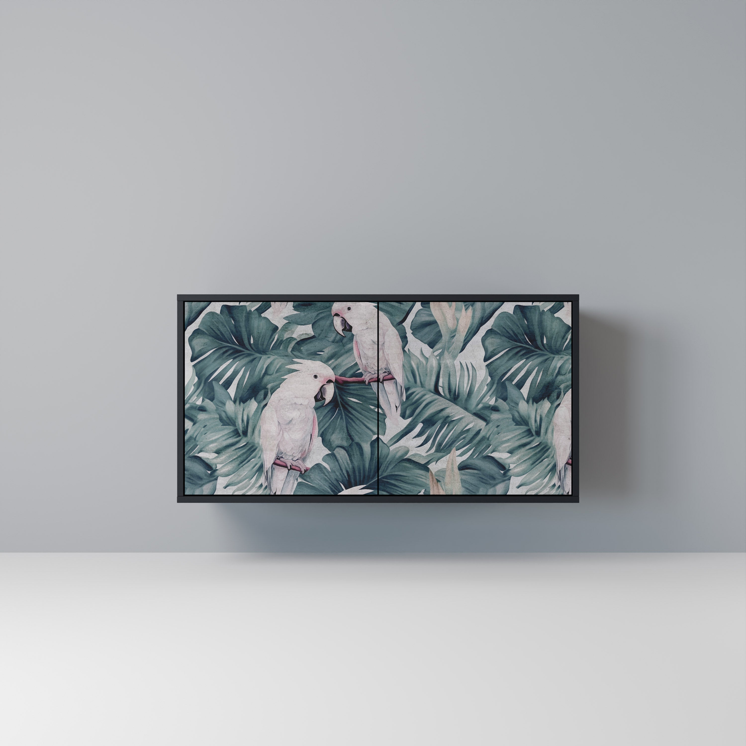 POPINJAY LOOK 2-Door Sideboard in Black Finish