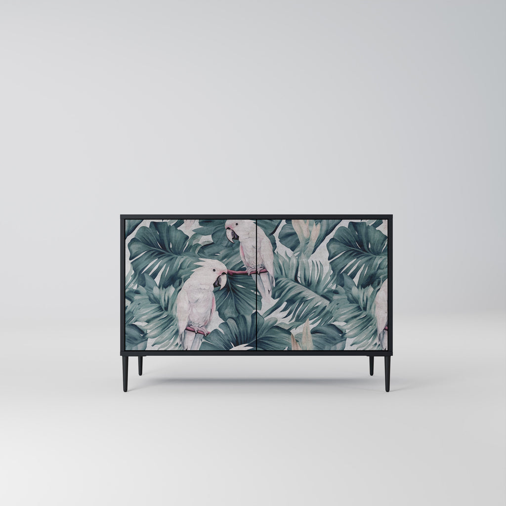 POPINJAY LOOK 2-Door Sideboard in Black Finish