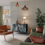 POPINJAY LOOK 2-Door Sideboard in Black Finish