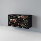 SECRET VERDURE 2-Door Sideboard in Black Finish