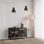 SECRET VERDURE 2-Door Sideboard in Black Finish