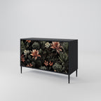 SECRET VERDURE 2-Door Sideboard in Black Finish