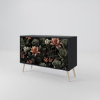 SECRET VERDURE 2-Door Sideboard in Black Finish